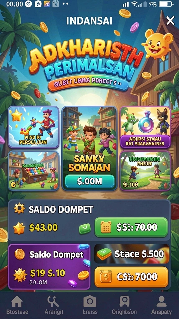 indslot - Tampilan utama aplikasi INDSLOT yang menarik dan interaktif.