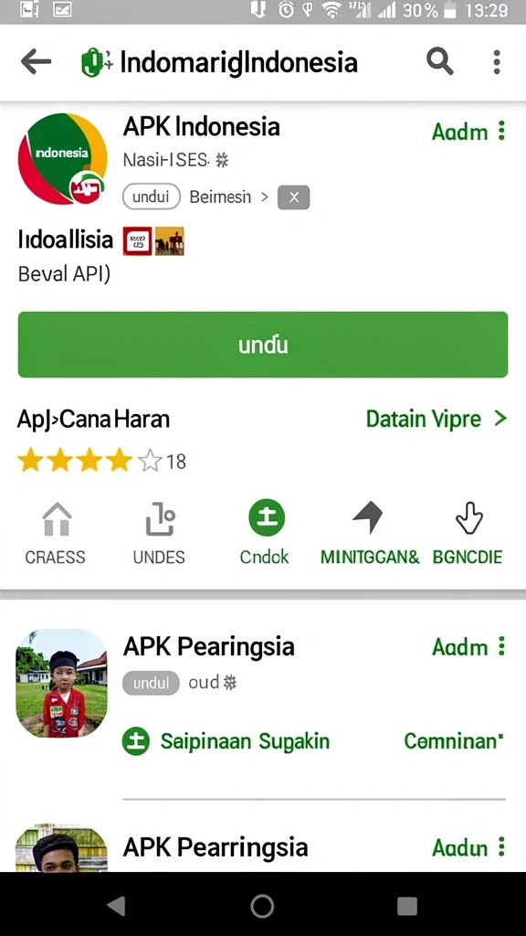 klubimpian - Tampilan antarmuka pengguna yang menarik.