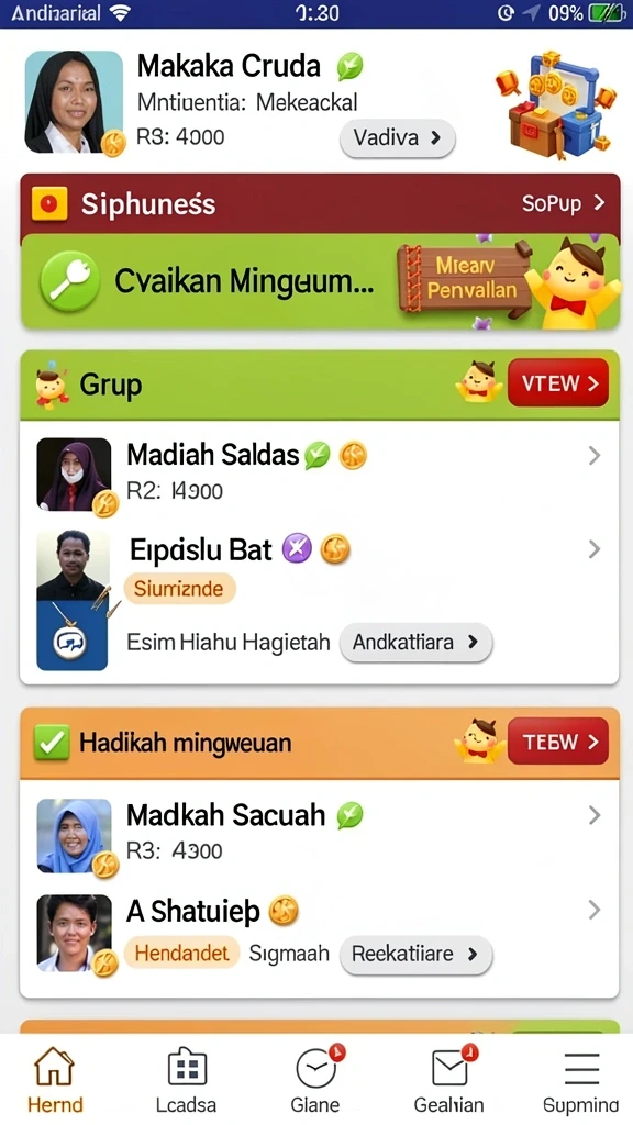 mataramtoto - Tampilan awal aplikasi MATARAMTOTO yang menarik.