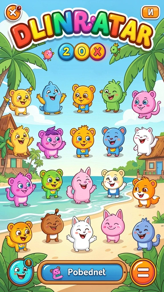 ratudewi - Tampilan awal permainan yang memikat dan penuh warna.