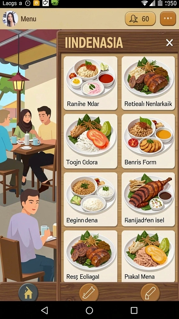 rpwin - Screenshot level yang menantang dan mendebarkan.