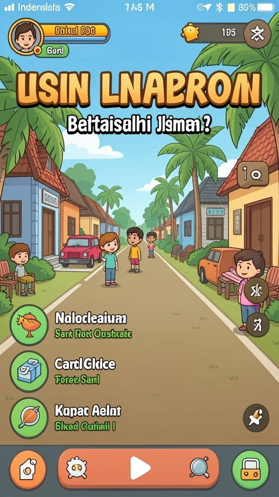 ttt888 - Karakter utama yang siap beraksi.